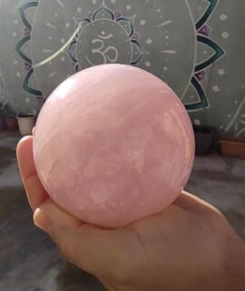 Esfera De Cuarzo Rosa