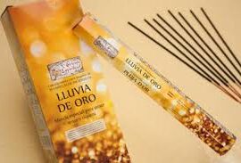 Incienso De Lluvia De Oro Riqueza Y Abundancia Caja De 20 Sticks